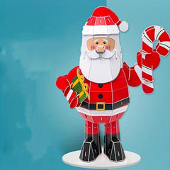 Santa And Sleigh Festive 3D Christmas Gift For All Ages