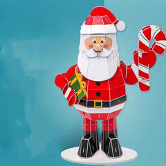 Santa And Sleigh Festive 3D Christmas Gift For All Ages