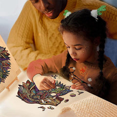 Wooden Puzzle Toy - Irregular Shape