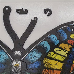 3D Butterfly Puzzle Wooden Building Blocks Toy