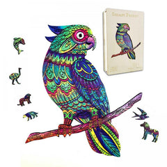 Irregular Wooden Jigsaw Puzzle - Perfect Gift for Adults & Teens