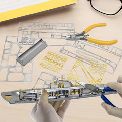 Piececool 3D Metal Puzzle Military Submarine Model Building Kit