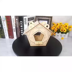 Wooden DIY Bird Nest Puzzle Set for Kids and Toddlers