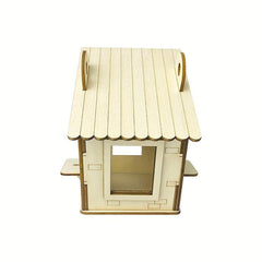 Wooden DIY Bird Nest Puzzle Set for Kids and Toddlers