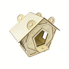 Wooden DIY Bird Nest Puzzle Set for Kids and Toddlers