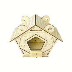 Wooden DIY Bird Nest Puzzle Set for Kids and Toddlers