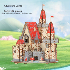 Adventure Castle 3D Puzzle Toy Educational Toys 192