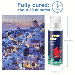 Clear Puzzle Glue with Sponge Head for 1000-3000 Piece Puzzles