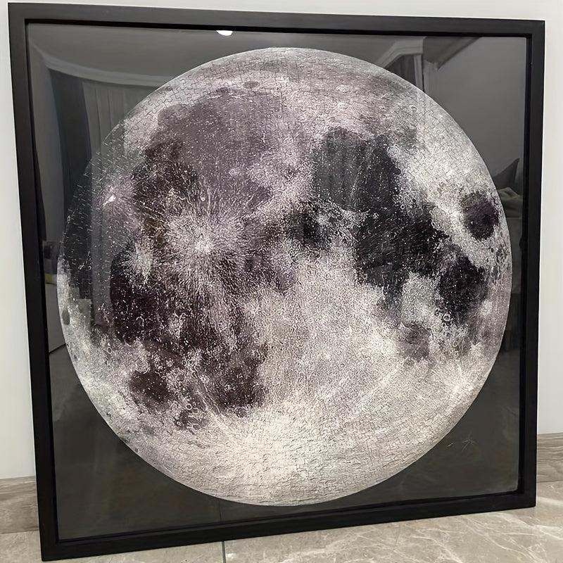 1000pc Earth And Moon Cartoon Animal Jigsaw Puzzle
