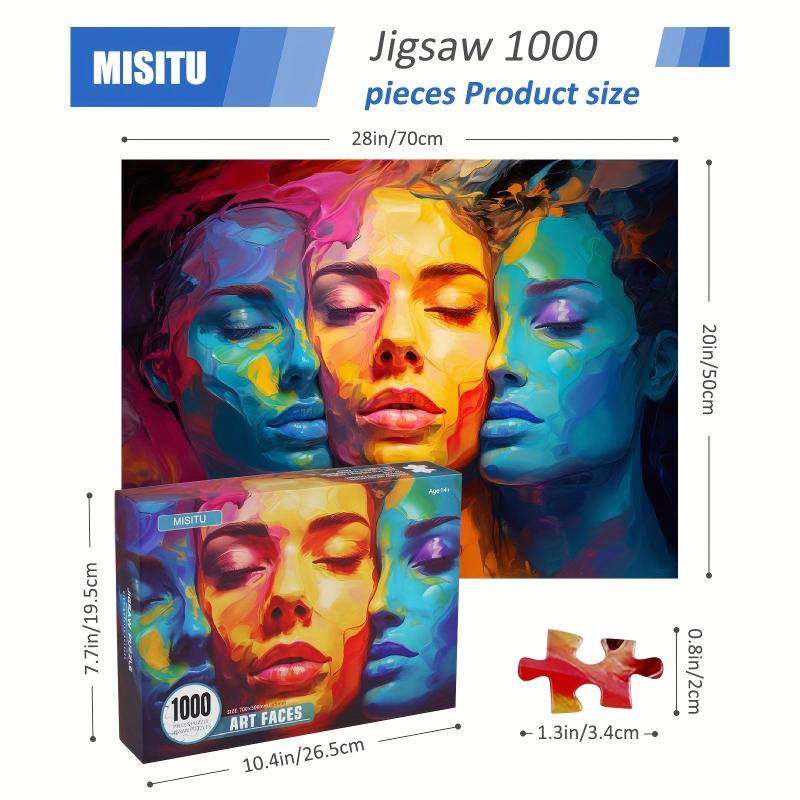 1000 Pieces Art Jigsaw Puzzle Difficult Gift Game Toy