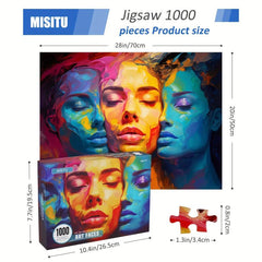 1000 Pieces Art Jigsaw Puzzle Difficult Gift Game Toy