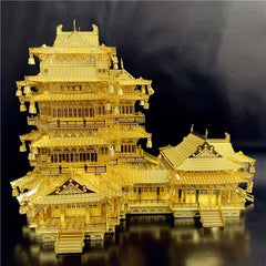 Yuejiang Tower 3D Metal Puzzle DIY Model Jigsaw Toy