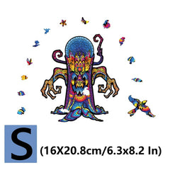 Wooden Jigsaw Puzzles Tree Monster Home Decor Puzzle Games KY9168