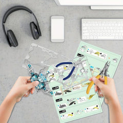 Piececool 3D Metal Puzzle Insect Themed DIY Crafts Creative Birthday 22Pcs