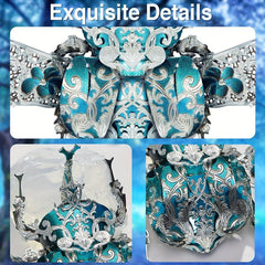 Piececool 3D Metal Puzzle Insect Themed DIY Crafts Creative Birthday 22Pcs