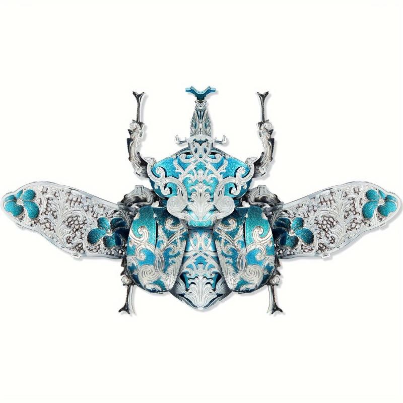 Piececool 3D Metal Puzzle Insect Themed DIY Crafts Creative Birthday 22Pcs