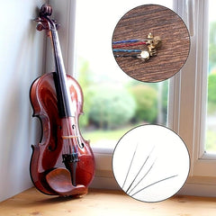 4 Violin String Universal Set Classic Silver GDAE Steel Core Nickel Plated