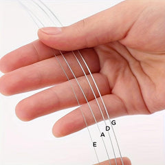 4 Violin String Universal Set Classic Silver GDAE Steel Core Nickel Plated