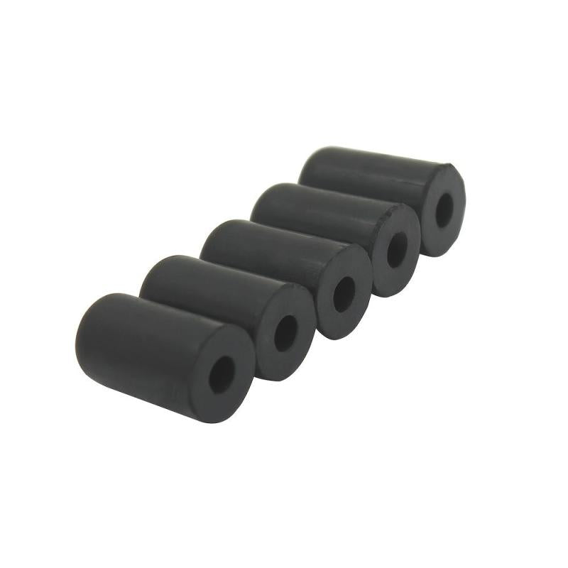 Cello Tail Post Rubber Cushion Foot Brace Non Slip Cap Set of 5