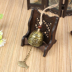 Vintage Dragon Fengshui Bell Good Luck Bless For Home Garden
