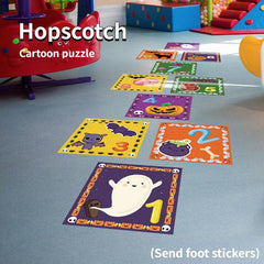12 Christmas Halloween Puzzle Mat Floor Stickers