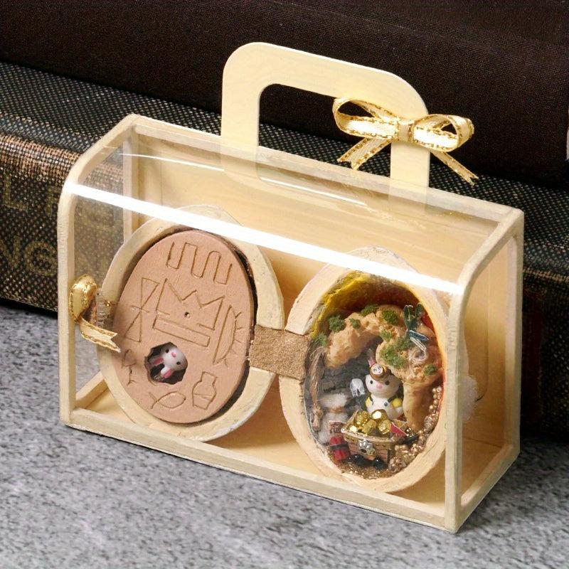 3D Seed Walnut Hut Jigsaw Puzzle Ideal Gift for Kids