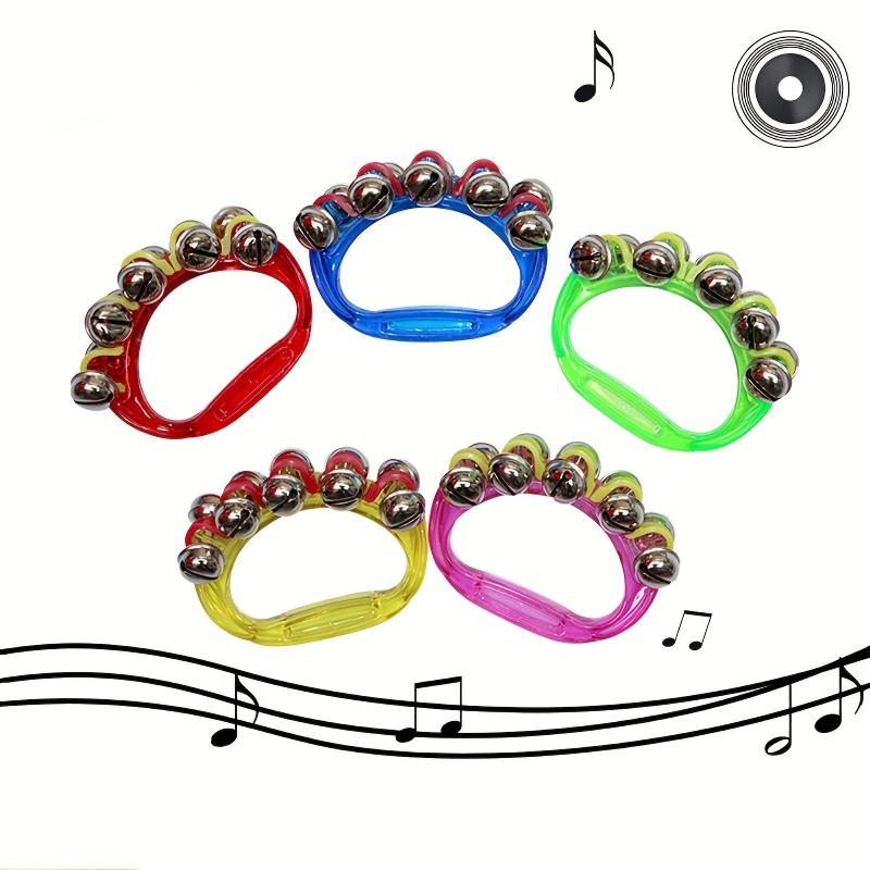 Plastic Handbells Dance Music Enlightenment Teaching Aid Orff Accompaniment