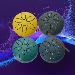 Mini 7 62 Cm 6 Tone Hollow Drum Percussion Instrument Portable Starter