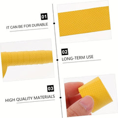 2pcs Non-slip Sweat Absorbing Tape for Drum Sticks in Yellow