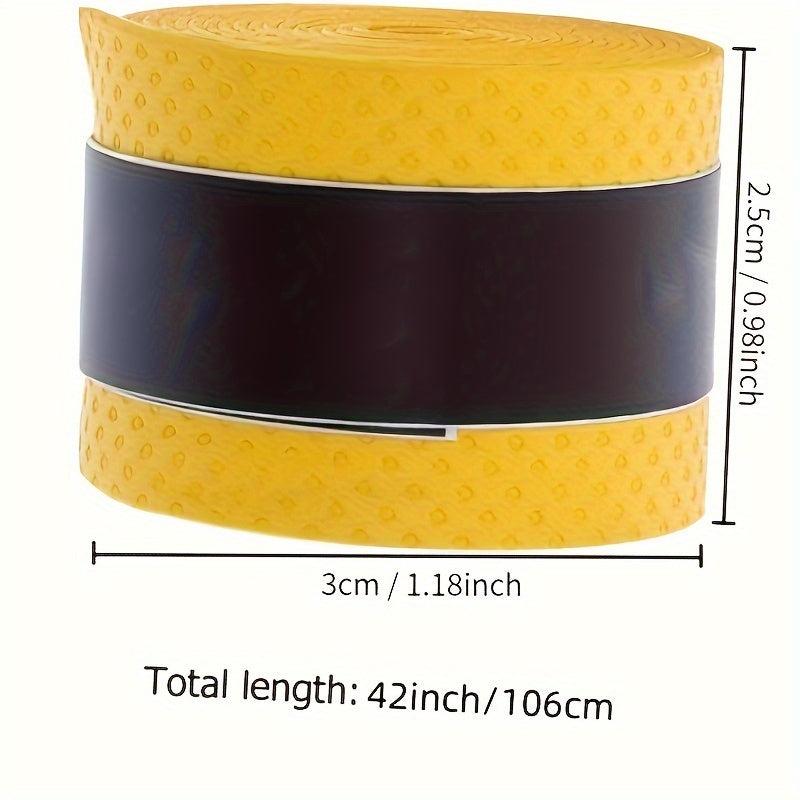 2pcs Non-slip Sweat Absorbing Tape for Drum Sticks in Yellow