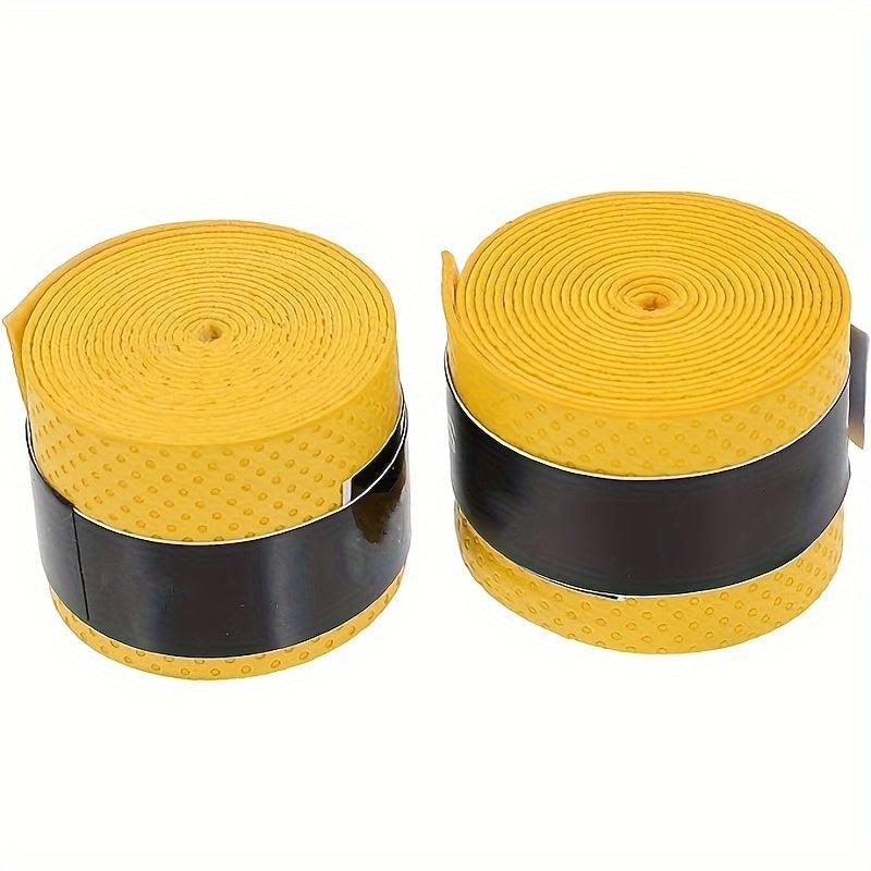2pcs Non-slip Sweat Absorbing Tape for Drum Sticks in Yellow