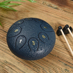15 24 Cm 8 Tone Empty Drum Steel Tongue Drum Forget Worry Drum Lotus Drum