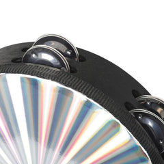 8 Inch Laser Colorful Double Row Hand Drum Stainless Steel Percussion Instrument