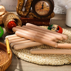 2pcs Educational Wooden Drum Sticks Classical Music Rhythm Sticks