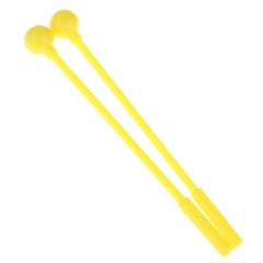 1 Pair Percussion Drum Sticks Mallets Plastic Instrument Multiple Colors