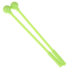 1 Pair Percussion Drum Sticks Mallets Plastic Instrument Multiple Colors