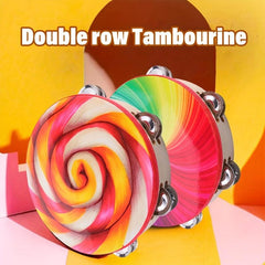 8 inch Double row Tambourine Percussion Instrument