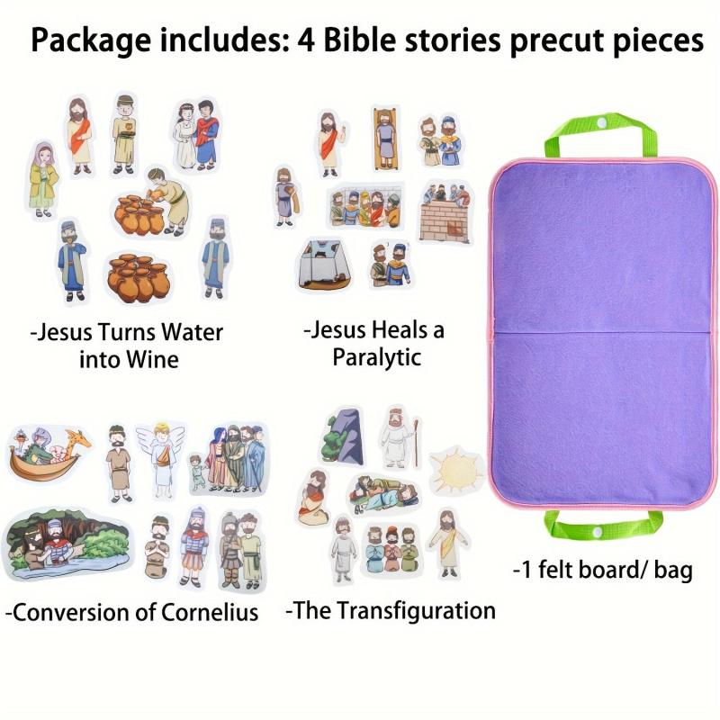 Jesus Healing Felt Story Set for Preschoolers