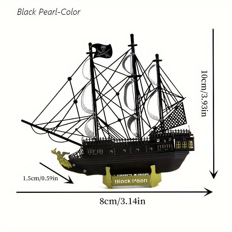 3D Stereo Metal Jigsee Pearl Pirates Of The Caribbean Metal Jigsee