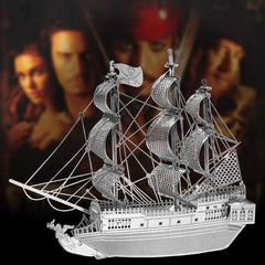 3D Stereo Metal Jigsee Pearl Pirates Of The Caribbean Metal Jigsee