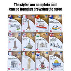 3D Puzzle Famous Landmarks Statue of Liberty Souvenir Gift Collection
