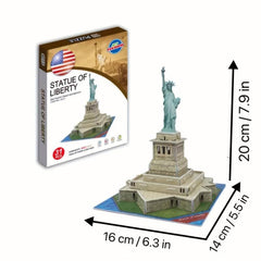3D Puzzle Famous Landmarks Statue of Liberty Souvenir Gift Collection
