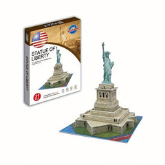 3D Puzzle Famous Landmarks Statue of Liberty Souvenir Gift Collection