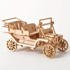 Wooden 3D Puzzle Educational Assembled Toys Parent-child Building Blocks