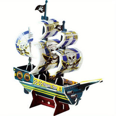 Pirate Educational 3D Puzzle DIY Pirate Jigsaw Puzzle