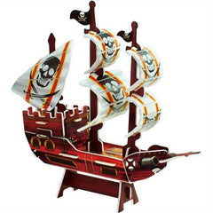 Pirate Educational 3D Puzzle DIY Pirate Jigsaw Puzzle