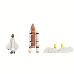 Space Shuttle Rocket Launch Building Blocks Puzzle Game Toy