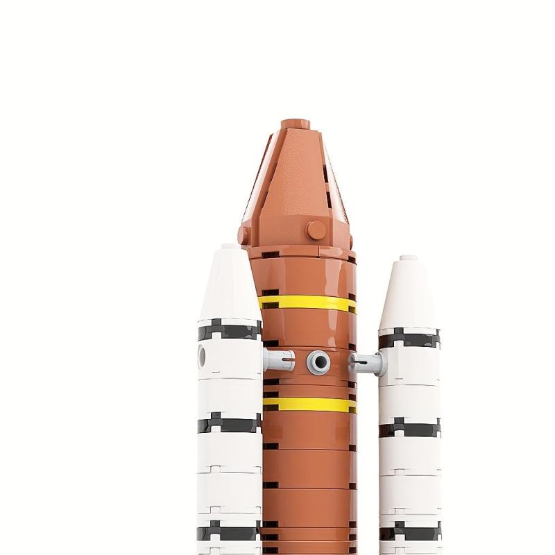 Space Shuttle Rocket Launch Building Blocks Puzzle Game Toy