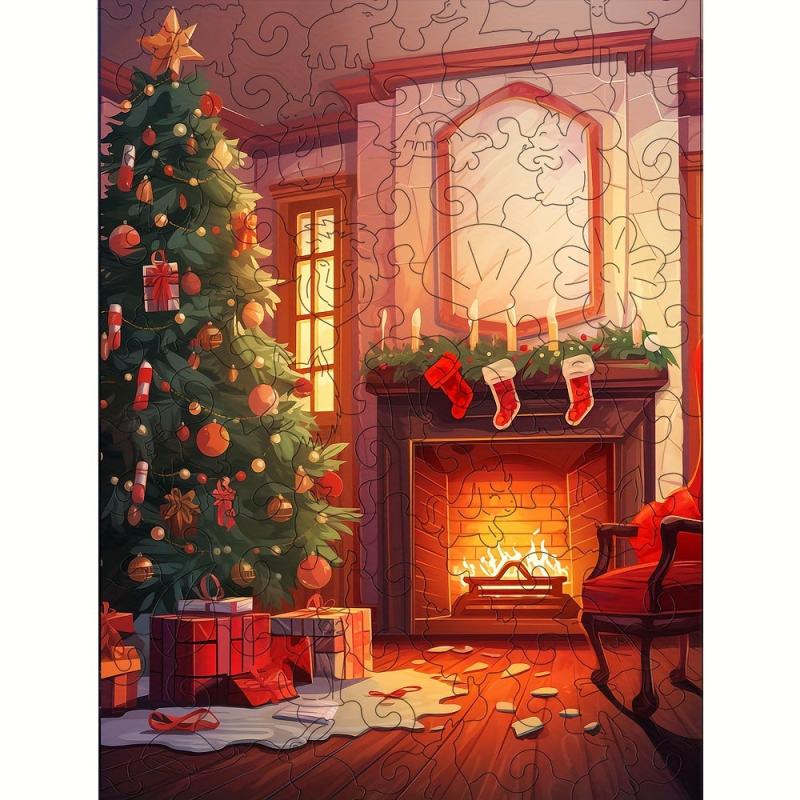 Christmas Animal Puzzle for Adults - Holiday Entertainment Toy