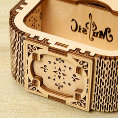 3D Wooden Puzzle Children's Music Box DIY Toy Tabletop Decoration